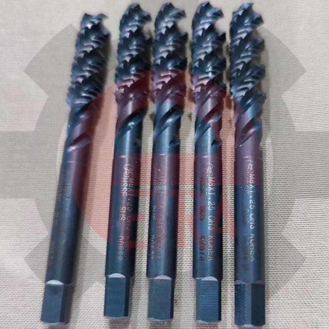 tap m8x1.25 tap spiral m8 x 1.25 tap osg bukan yamawa m 8 murah