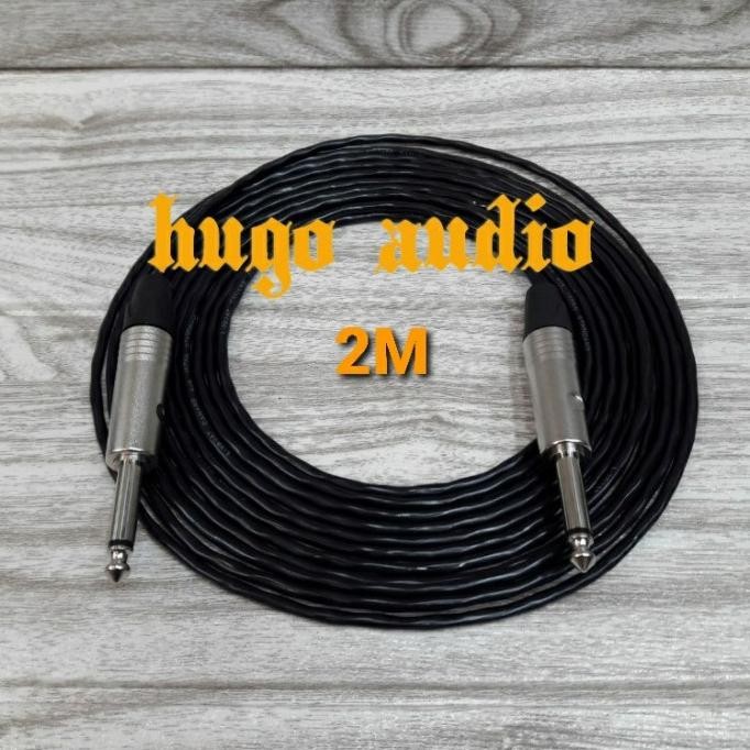 KABEL AUDIO CANARE KECIL JACK AKAI MONO TO JACK AKAI MONO 2M