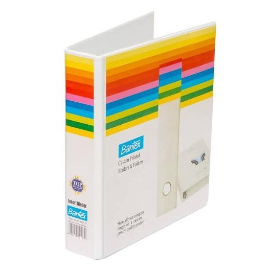 

ready Odner Insert Ring Binder Bantex 8562 A4 2D 65 mm murah