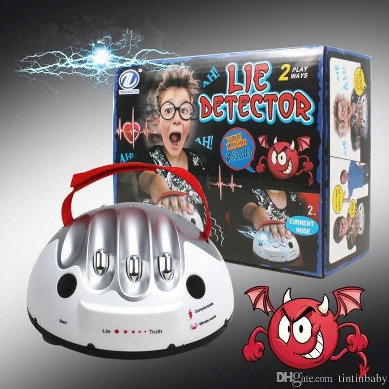 JSHOPPE Mainan pendeteksi kebohongan / lie detector game / mainan lie detector / prank game / prank 