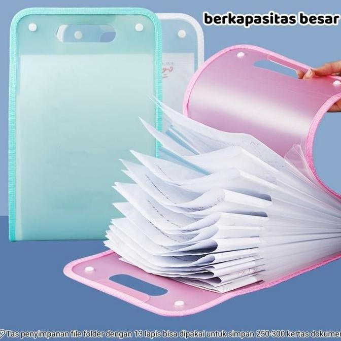 

ready Tas file handle A4 FREE STIKER Organizer file bag ATK waterproof anti air Map tas dokumen kerja folder Tas file sekat clear holder Tempat penyimpanan berkas Tempat kertas ujian Cute multi layer folder document Map Akordeon sekolah kantor pelajar