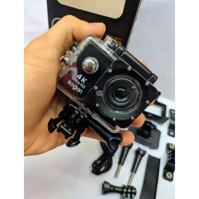 SATU SET  KAMERA SPORT CAM Kogan WATER RESIST / VLOG YOUTUBE GAMING SPORT ULTRA HD 1080 KOGAN murah
