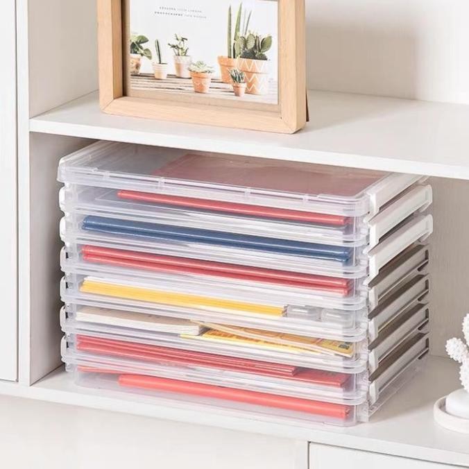 

ready Document Keeper A4 Penyimpanan Dokumen File Clear Holder Display Book murah