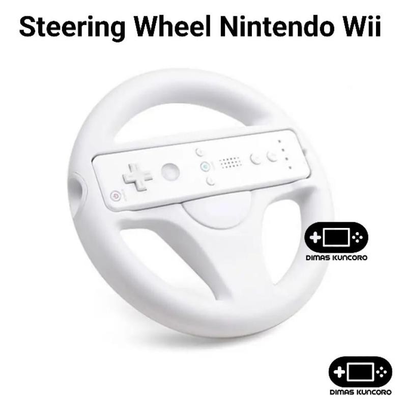 Racing Wheel Nintendo Wii steering stir wiimote remote mario kart remote murah
