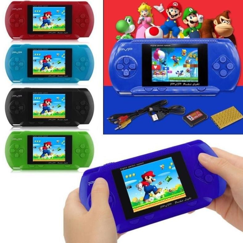 PVP SLIM Gameboy Retro 999000 Free Game card 222000 in 1 terlaris mantul murah