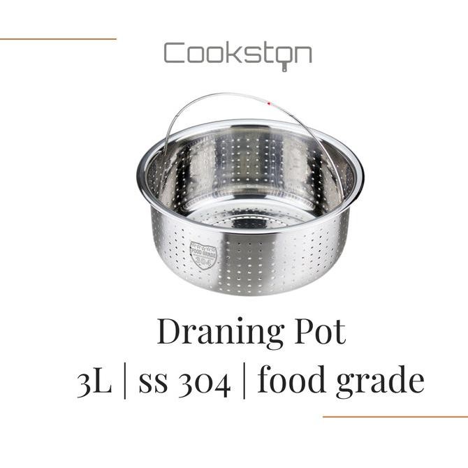 Promo Cookston  Pot 5 L Rice Cooker Low Carbo Steinless Steel Sus 304