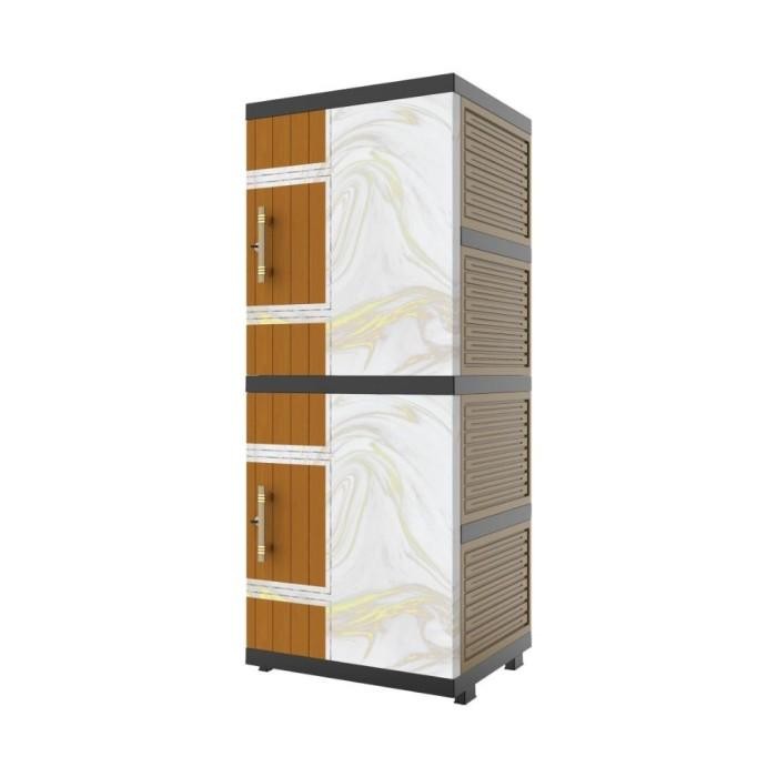 Murah Lemari Pakaian Kabinet Plastik Nacase Naiba 7205 5 susun FULL