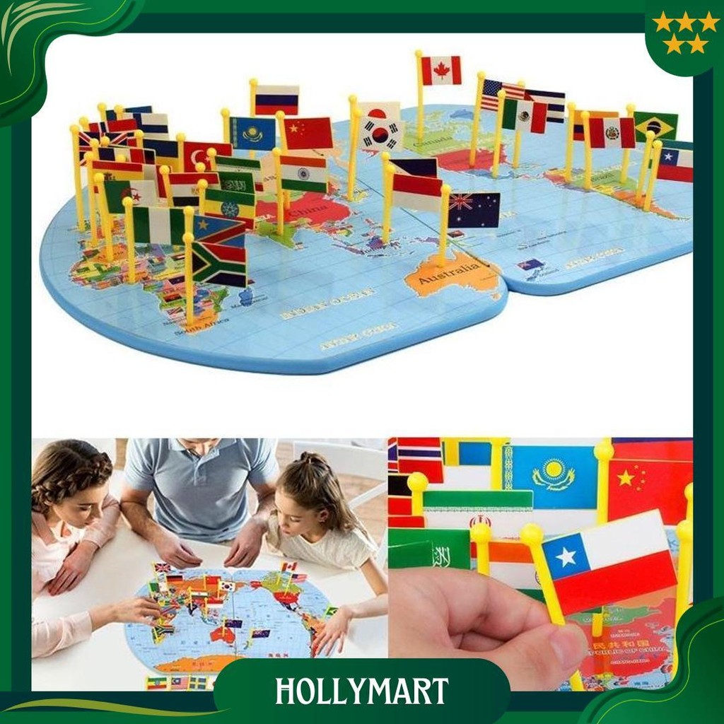 

Wd Map Of The World English / Knowledge Of The World / Peta Dunia / Peta Bendera Kayu Mw02 Promo Puncak