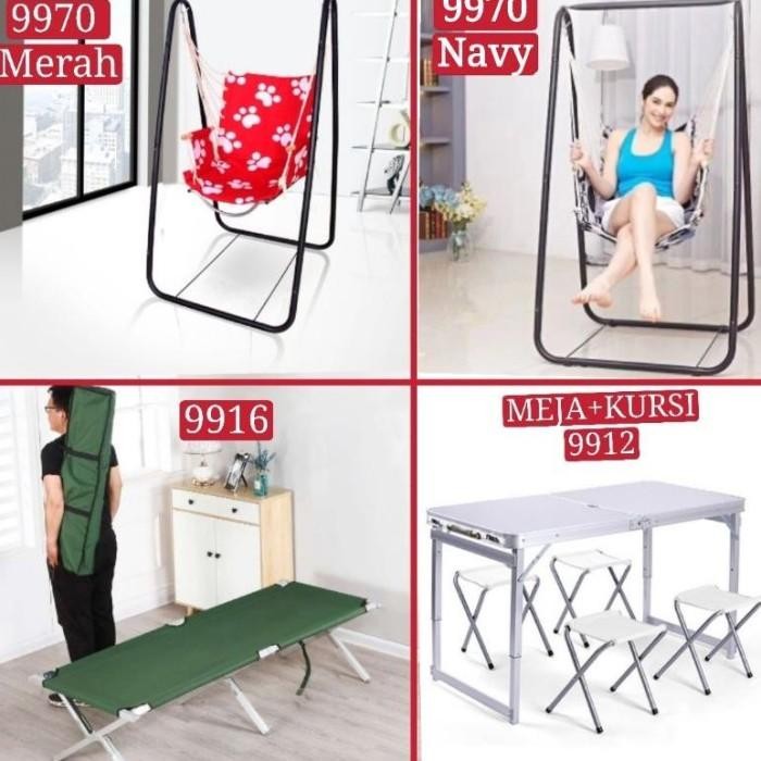 Meja Kursi Lipat Meja Piknik Ranjang Lipat Kursi Ayun