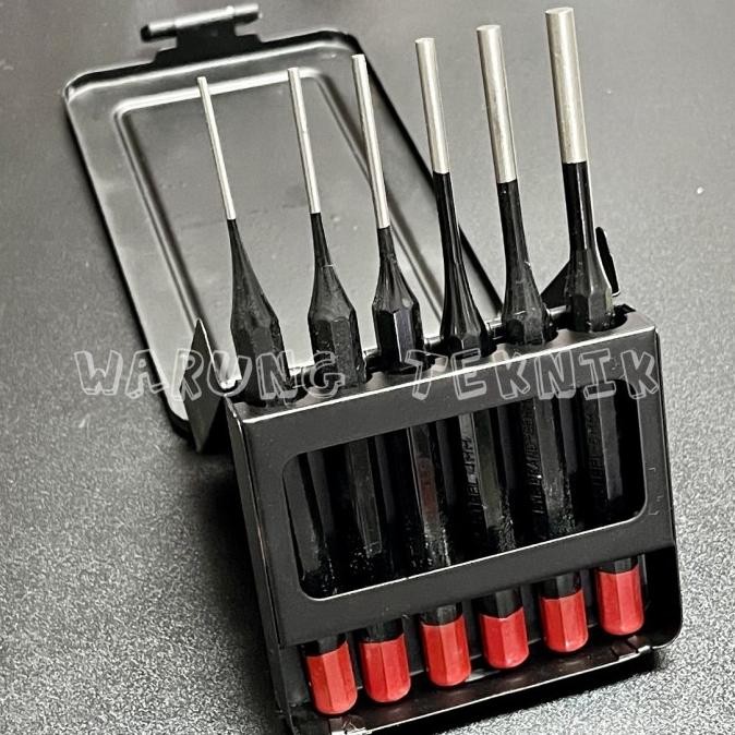 

Eye Brand 6 Pcs Octagonal Steel Center Pin Punch Set Tjap Mata Co