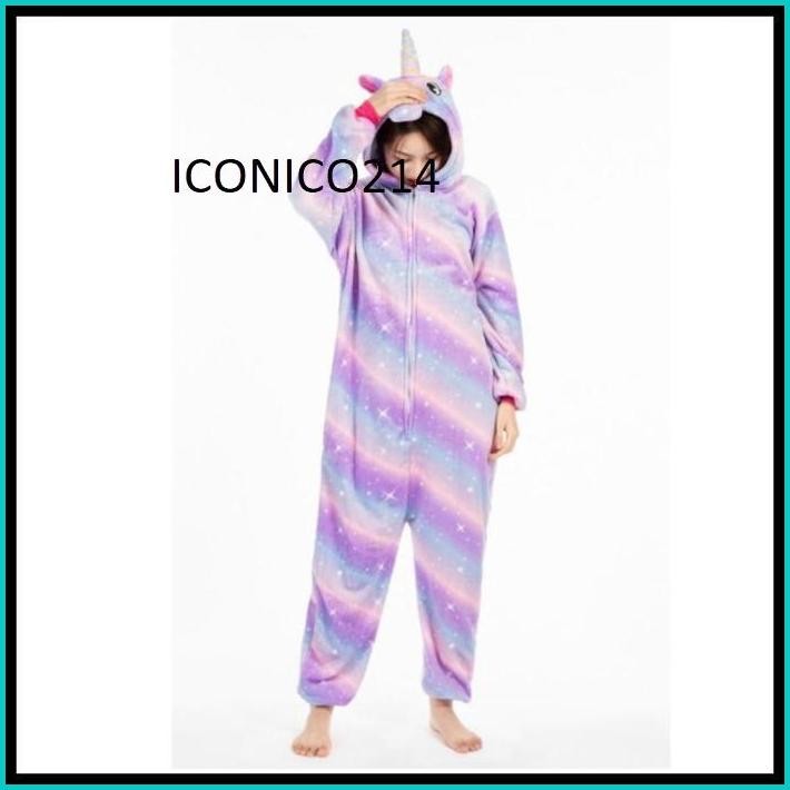 PAJAMAS BAJU KOSTUM ONESIE UNICORN ANIMAL DEWASA ONE SIE KUDA PONI KIGURUMI BINATANG PIAMA HEWAN PIY