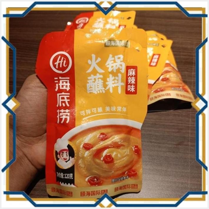 

[LAP] HAIDILAO DIPPING SAUCE ,SAUS HAIDILAO 120GR SPICY PEDAS