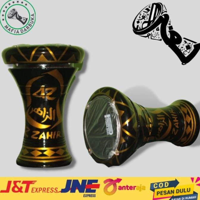 DARBUKA 8 INCH ALAT MUSIK HADROH DUMBUK BATU ALAT MUSIK MARAWIS