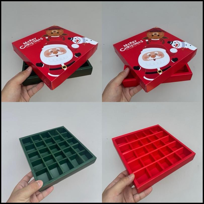

Ready Dus Nastar Bulat Natal Merry Christmas Sekat 25 + Free Kartu (Harga Untuk 5 Pcs Dus) {Terlaris|Best Seller}