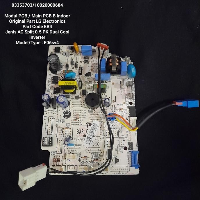 MODUL INDOOR PCB AC LG DUAL INVERTER T06EV3 / T06EV4 ORIGINAL