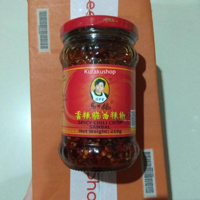 

Sale Lao Gan Ma Spicy Chili Crisp 210 Gram