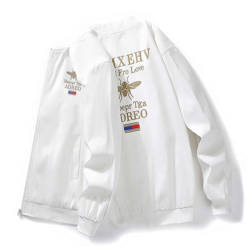 Jaket Baseball Gaya Korea Trendy Pria untuk Remaja dan Pelajar, Pakaian Luar Ringan