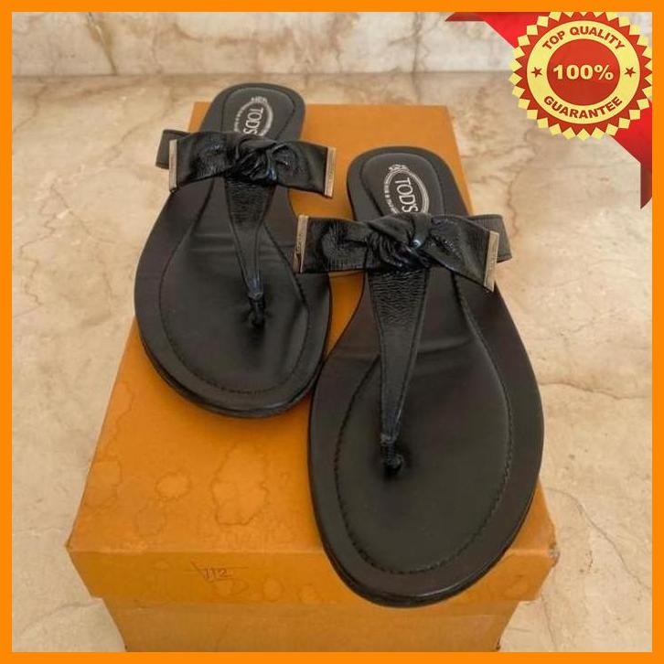 [WES] TODS TOD'S SANDAL WANITA SEPATU WOMEN MINT AUTHENTIC ORIGINAL 100% BOX