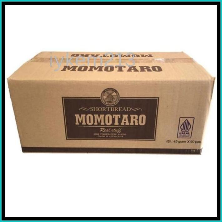 

ROTI AOKA MOMOTARO SHORTBREAD COOKIES KARTON ISI 60 PCS