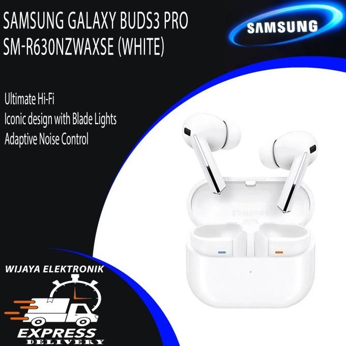 Murah Samsung Galaxy Buds3 Pro - Airpods Samsung Buds3 Pro White Sm-R630Nzwaxse Garansi Resmi Sein