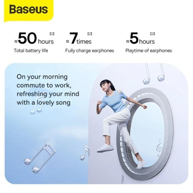 Sale Baseus Wm02 Plus / Wm02+ Tws Earbuds Bluetooth Earphone - Resmi