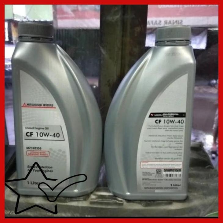 [MJA] OLI MESIN DIESEL 10W-40 10W 40 ORIGINAL MITSUBISHI 1 LITER