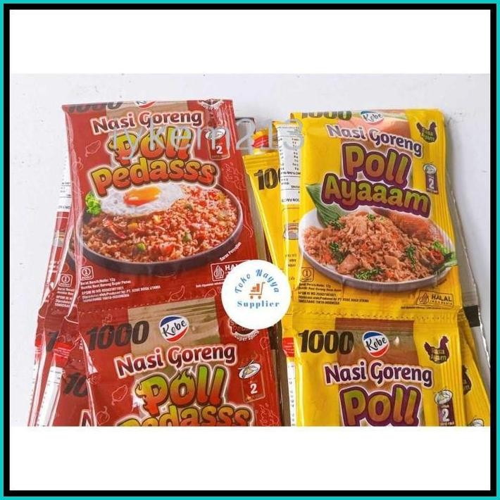 

BUMBU KOBE NASI GORENG POLL PEDAS AYAM | PILIH VARIAN