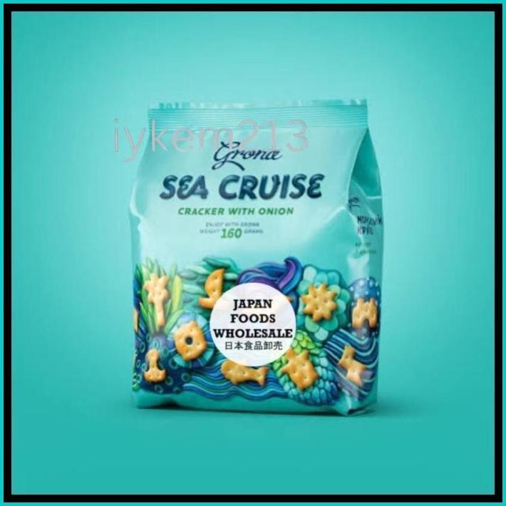 

GRONA CRACKERS SEA CRUISE WITH ONION / BISKUIT / CEMILAN