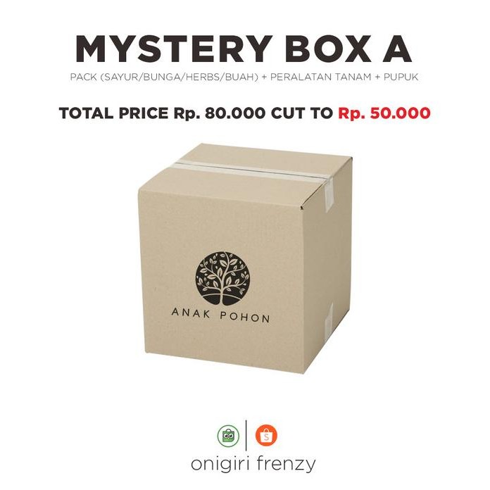 

fresh !!! MYSTERY BOX A - by Anak Pohon