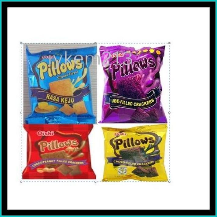 

OISHI PILLOWS 1000 (10 PC) / SNACK BANTAL