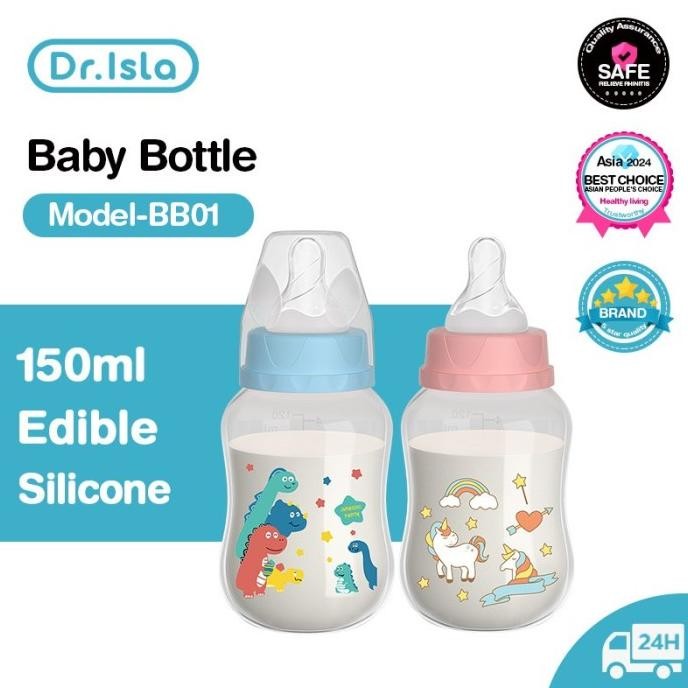 DR.ISLA BAYI BOTOL SUSU BOTOL BAYI NEWBORN BOTOL BAYI ANTI KOLIK