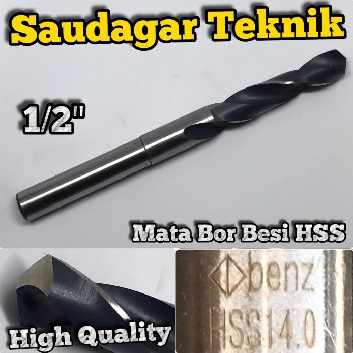 Mata Bor Besi 14mm Bisa Bor Tangan Reduced Shank 14 mm 1/2' murah