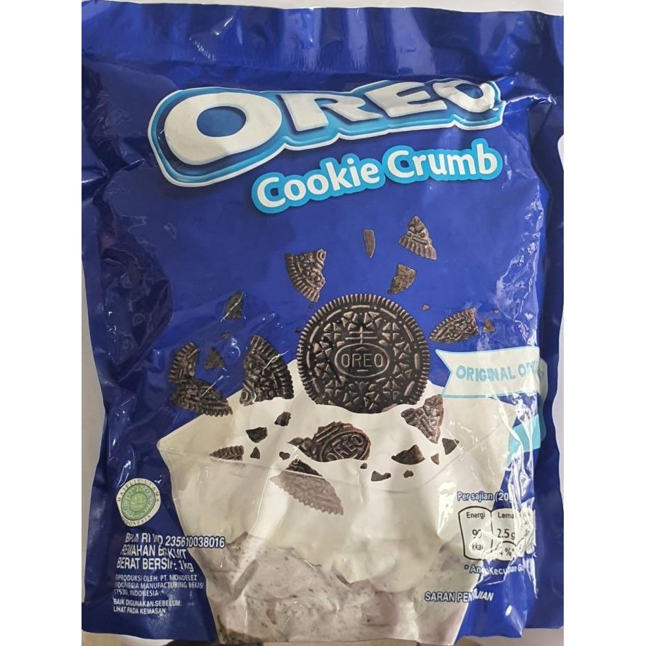 

Promo Oreo Cookie Crumb 1Kg (100% Asli)