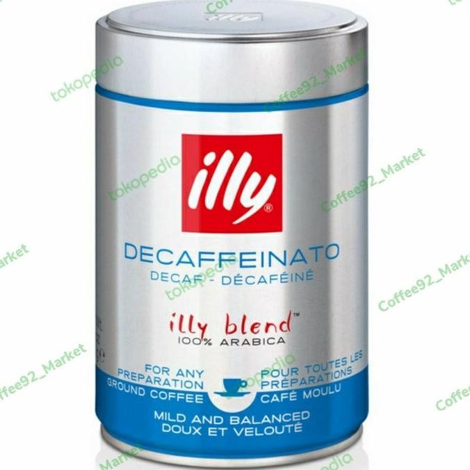 

Grosir Coffee Illy Decaffeinato Decaf 100% Arabica 250Gr Ground/Bubuk