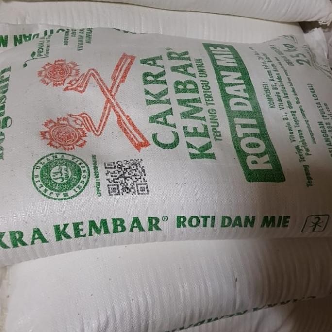 

Promo Tepung Terigu Cakra Kembar 25Kg