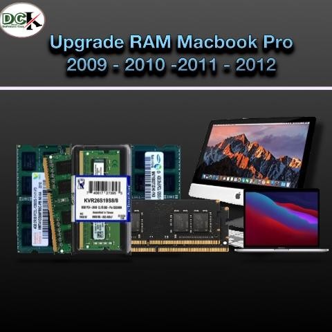 Upgrade Ram Macbook Pro 2009 - 2012