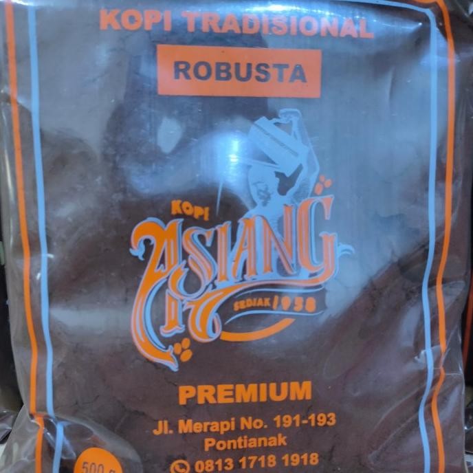 

Promo Kopi Robusta Asiang Pontianak 500 Gram