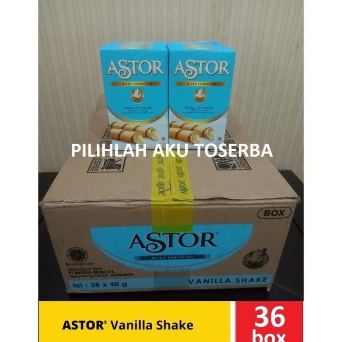 

Murah Astor Waferstick Vanilla Shake 40 Gr - 1 Karton Isi 36 Box @40 Gr