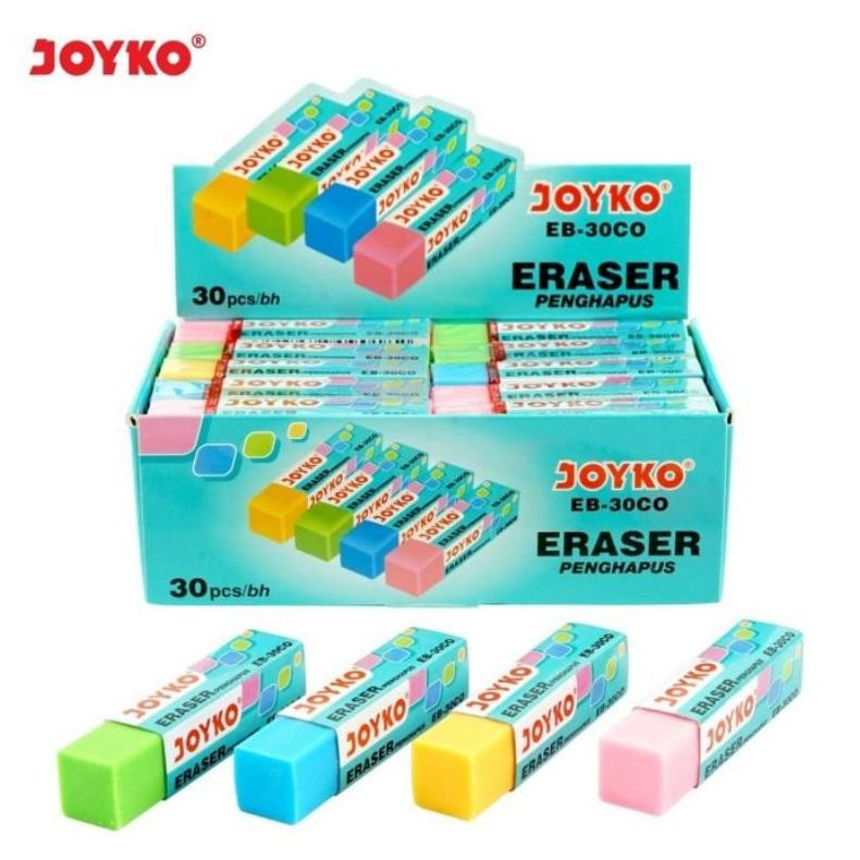 

PENGHAPUS JOYKO TANGGUNG ER-30CO/WARNA-WARNI ( 1PAK/30PCS )