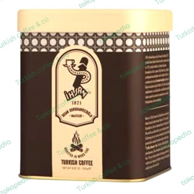 

Murah | Turkish Coffee | Ihsan 1871 | Roasted In Wood Fire | 250 G | Tin |