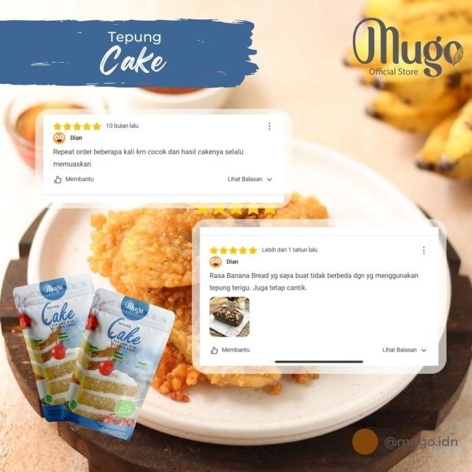 

Sale Paket All Tepung Gluten Free Mugo (Bread,Cake, Cookies, Fried Chicken)