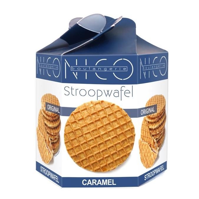 

Murah Traditional Stroopwafel - Dutch Delicacy With Caramel Syrup