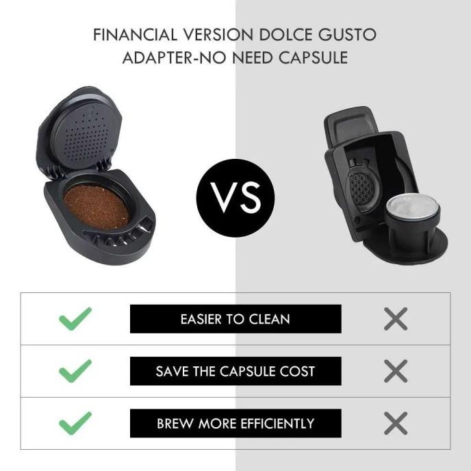 

Grosir Adaptor Reuseable Capsule For Nescafe Dolce Gusto