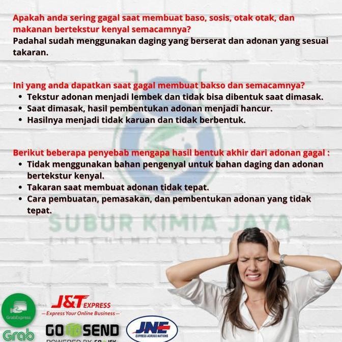 

Sale Tepung Karagenan Pengeyal Bakso Baso 25 Kg