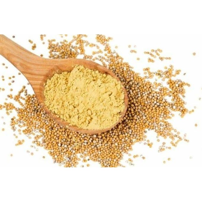 

Sale Yellow Mustard Flour 500Gram / Yellow Mustard Powder