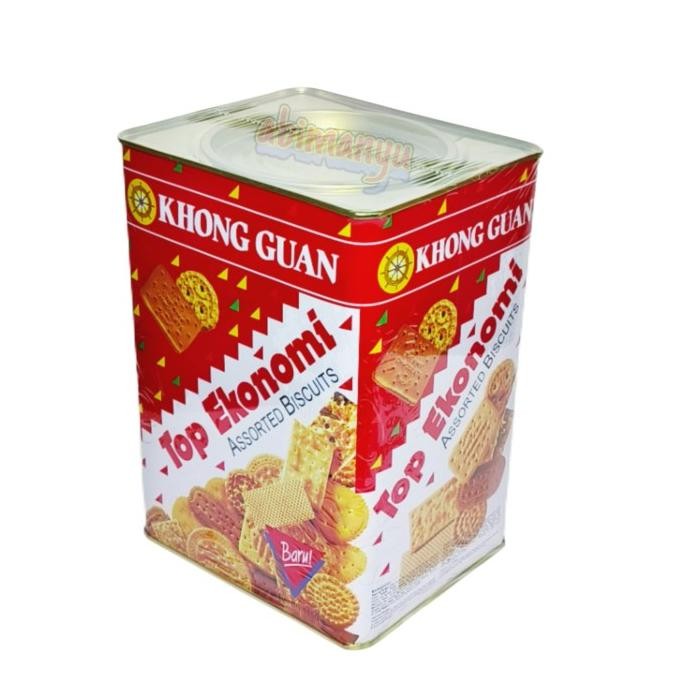 

Sale Biskuit Khong Guan Kaleng Top Ekonomi 1150 Gram