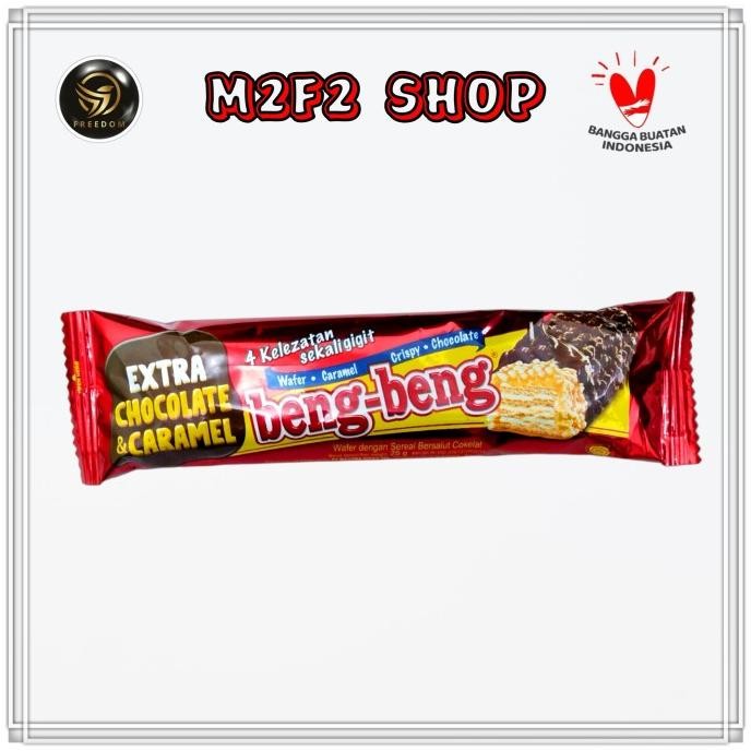 

Sale Beng Beng Wafer Extra Caramel Crispy Chocolate Cokelat 25 Gr (6 Pack)