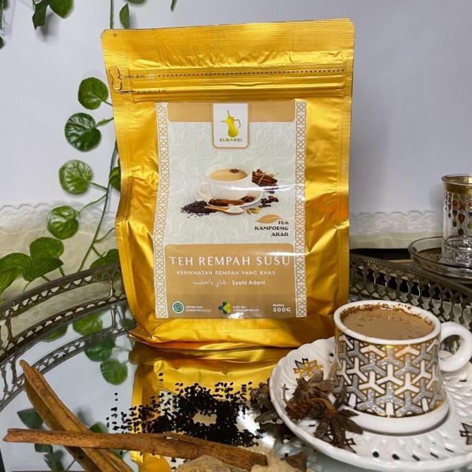 

Promo Teh Rempah Susu Syahi Halib Teh Racikan Arab 500Gr