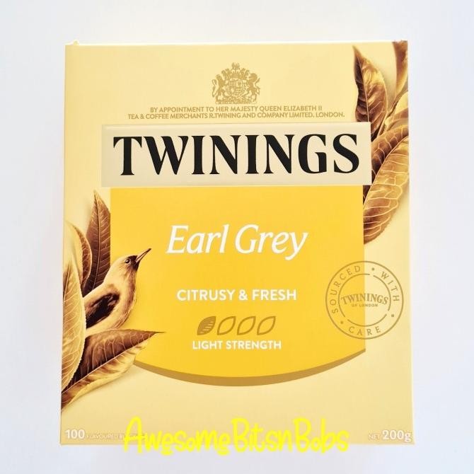 

Murah Twinings Earl Grey 100 Tea Bags