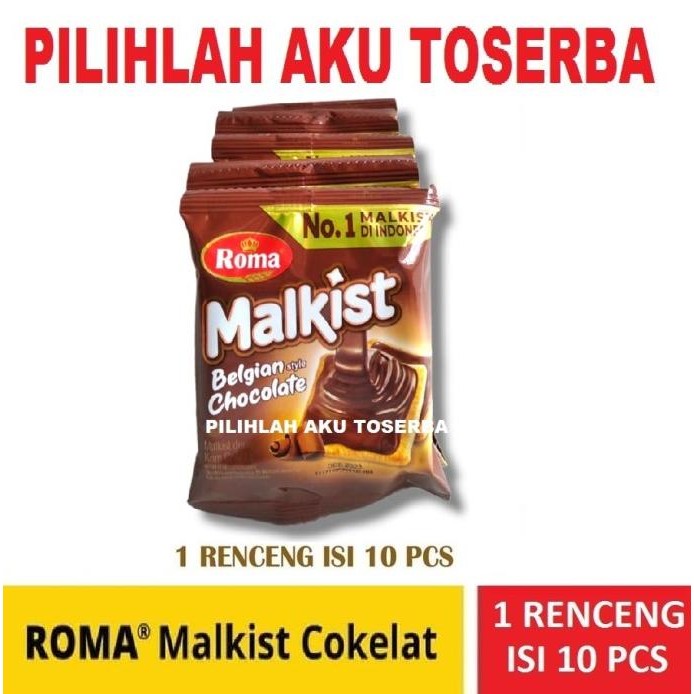 

Promo Biskuit Roma Malkist Cokelat Renceng - 1 Kardus Isi 12 Renceng